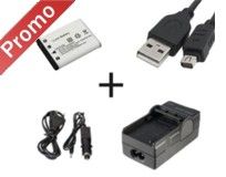 Accesorii Olympus D-630, D630 - cablu de date, acumulator si incarcator tip LI-40, LI-42B