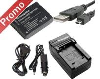 Cablu de date, incarcator si acumulator echiv. Panasonic DMW-BCG10E